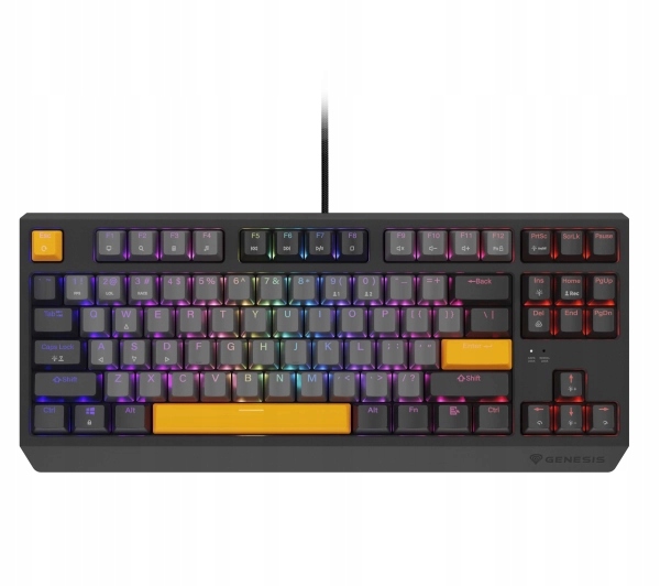 Klawiatura mechaniczna Genesis Thor 230 Tkl Naval Blue Positive Us Rgb