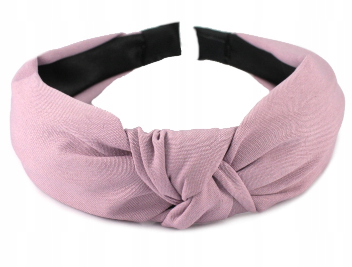 

Opaska Do Włosów bowknot Supeł Węzeł Brudny Róż
