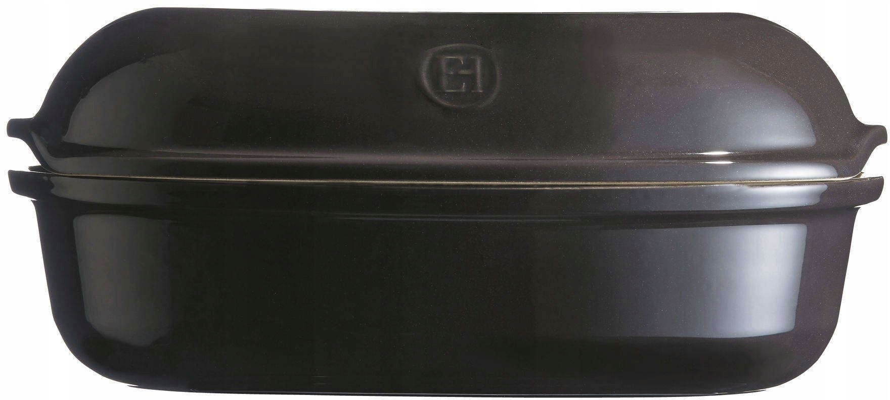 Emile Henry Artisan Keramická forma na pečenie chleba 3,35 l čierna