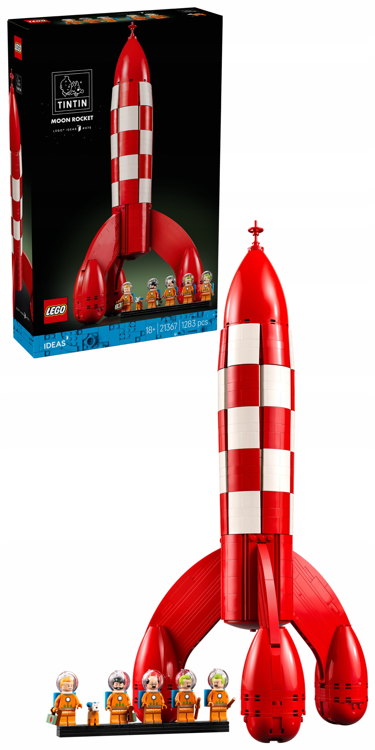 Lego – Ideas – Tintintin A Raketa Na Měsíc – 21367