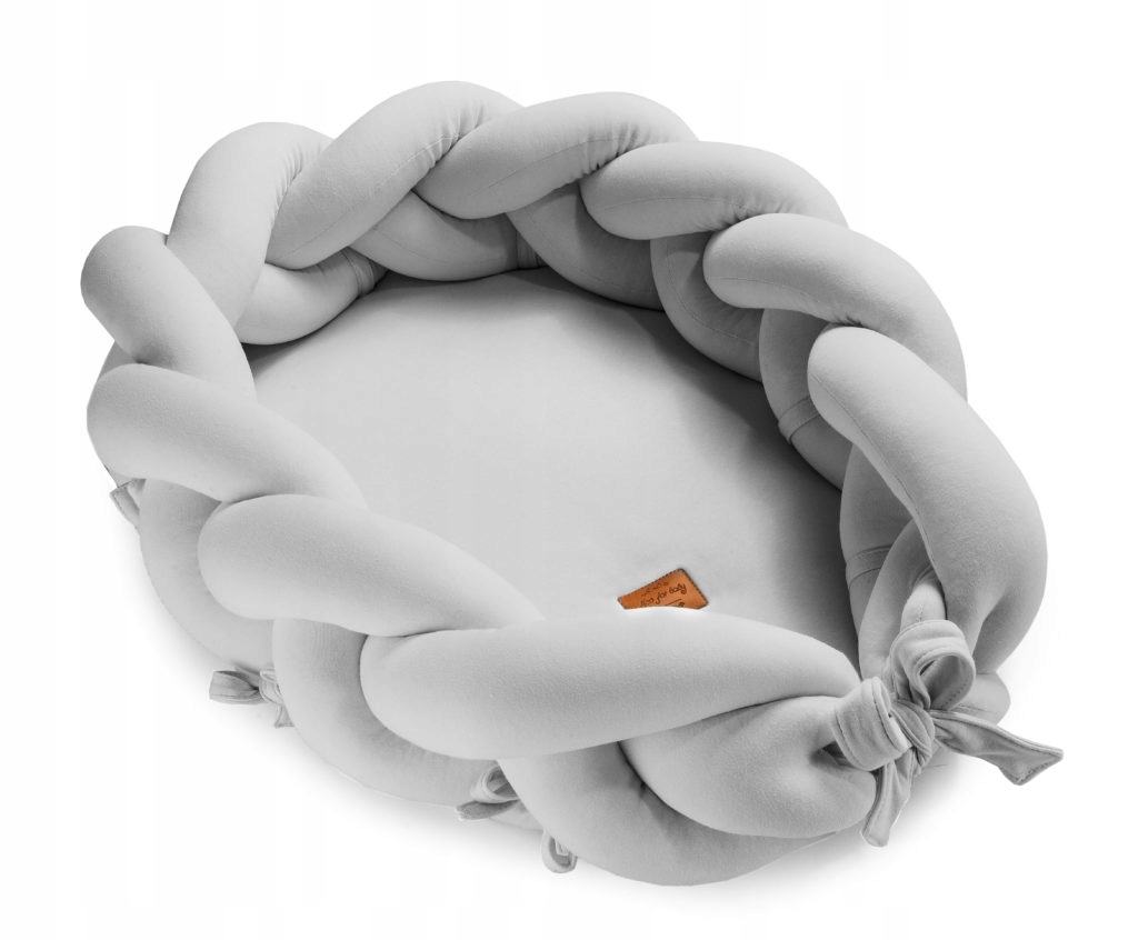 FLOO KOKON GNIAZDO PLECIONY WARKOCZ 3w1 SZARY