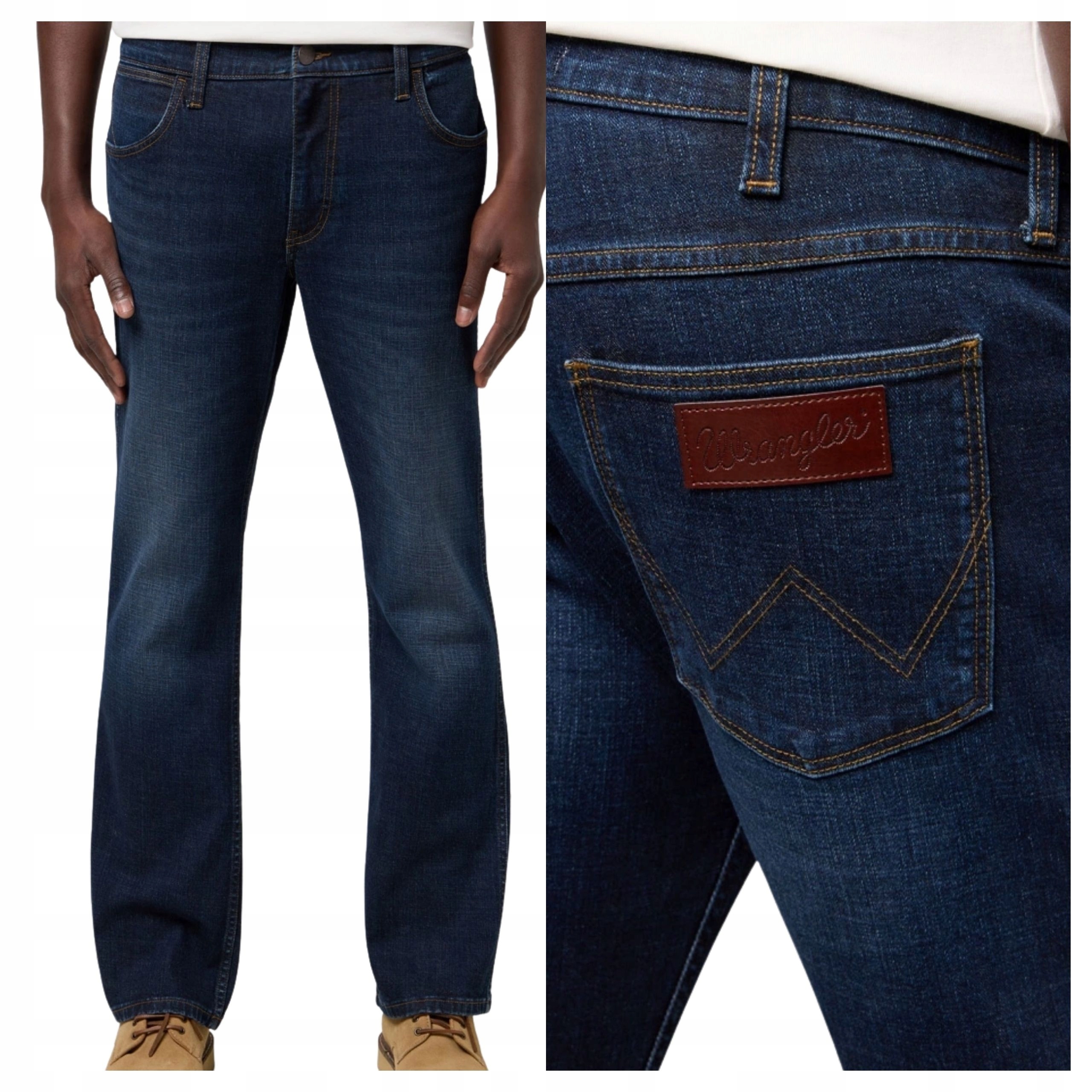 Pánské kalhoty Wrangler Horizon Saddle Sunset Classic Denim W32 L32