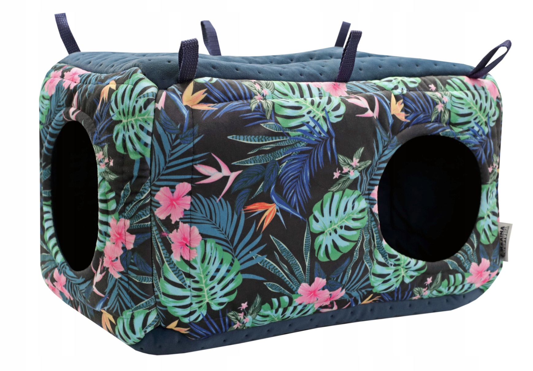 Levně Dvojitý Levý Domek Pro Morčata, Tropický Les, Boho