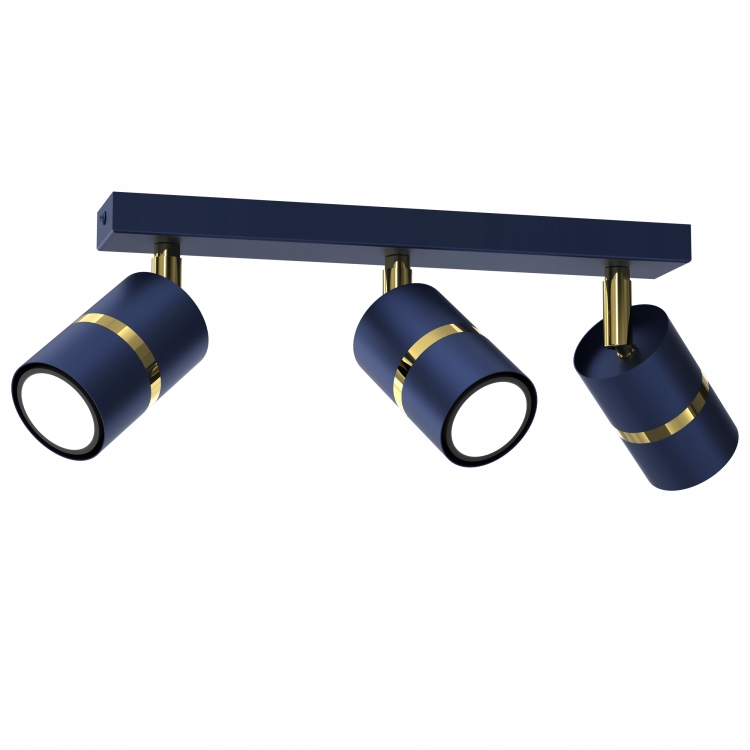 Stropní Svítidlo Aurora Gold Tmavě Modrá Moderní Led Stropní Lampa Do Obývacího Pokoje