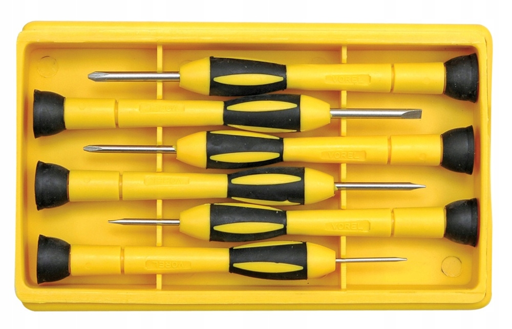 

Wkrętaki Precyzyjne Cr-v Kpl. 6SZT. Zestaw 64553