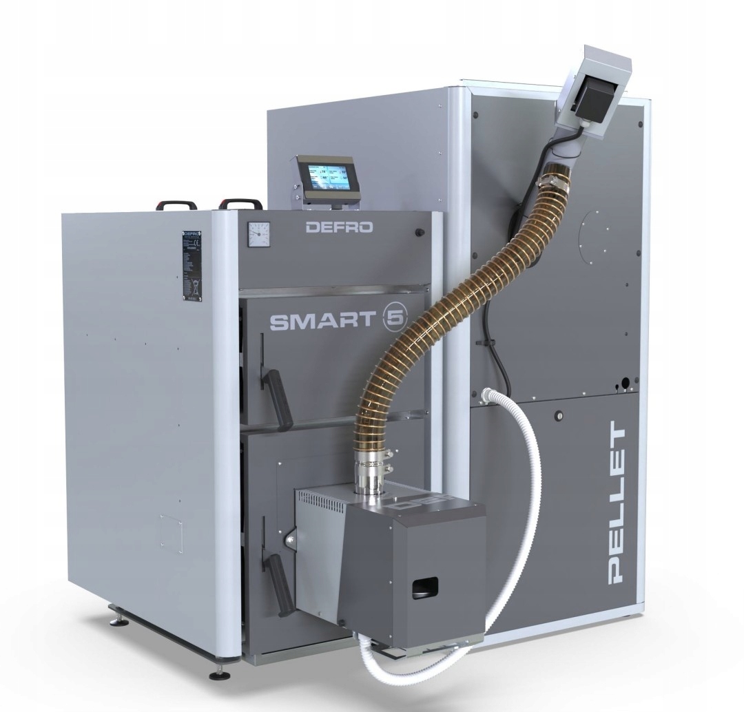 Kocioł na pellet Defro Smart Ekopell 12 kW prawy