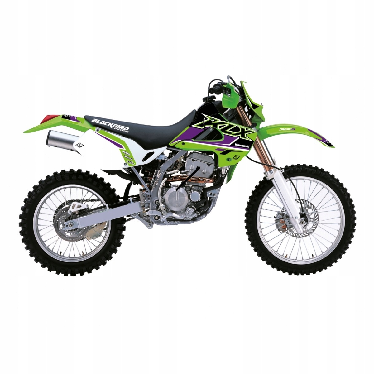 Blackbird Sada Nálepiek (oklein) Kawasaki Klx 300 '97-'08 Dream 5 ()