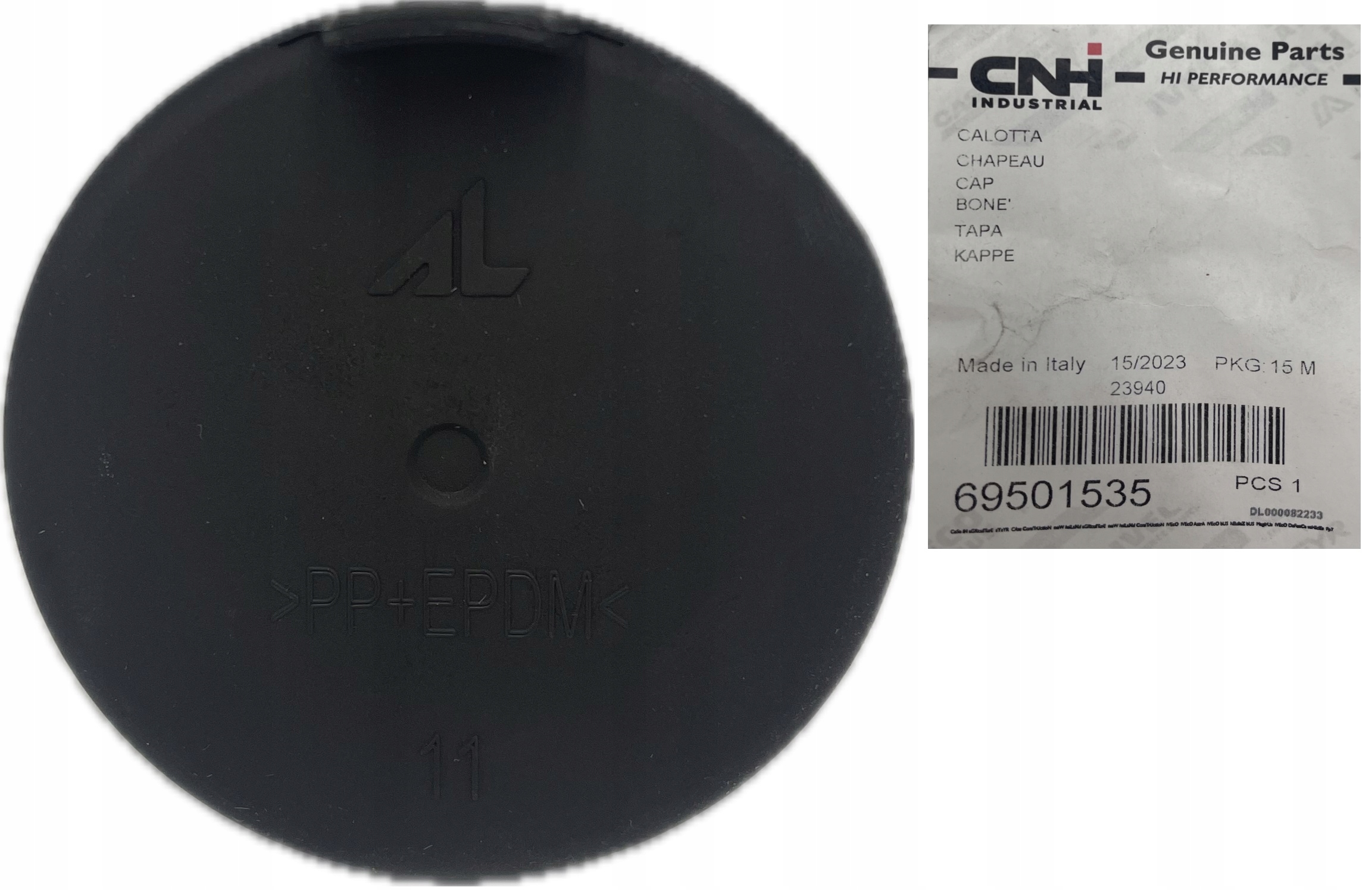 ZAŚLEPKA DEKIELEK REFLEKTORA ŻARÓWKI IVECO DAILY IV 71MM CNH OE ORYGINAŁ