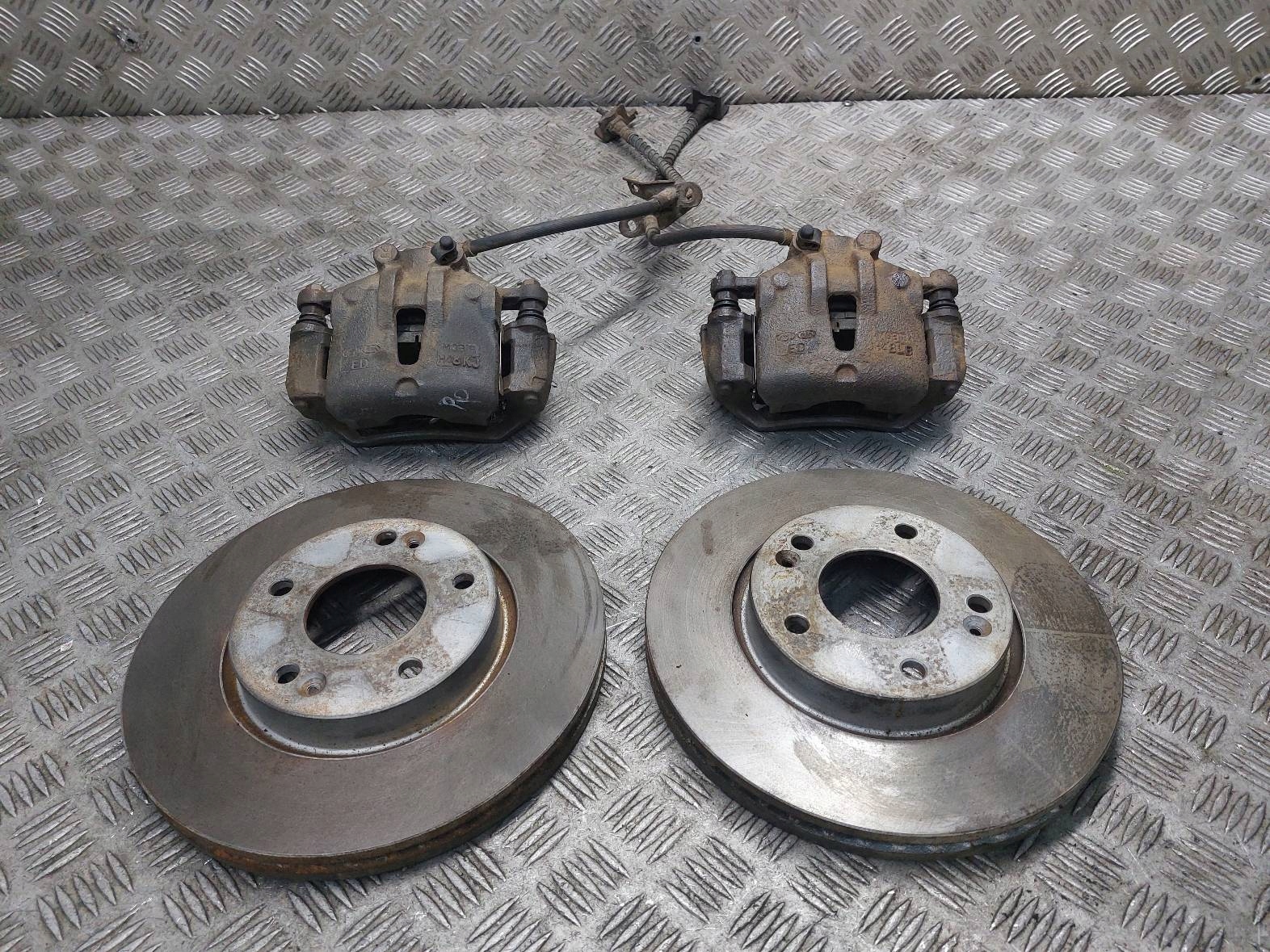 discs brake front + calipers HYUNDAI I30 and 1.6 16V