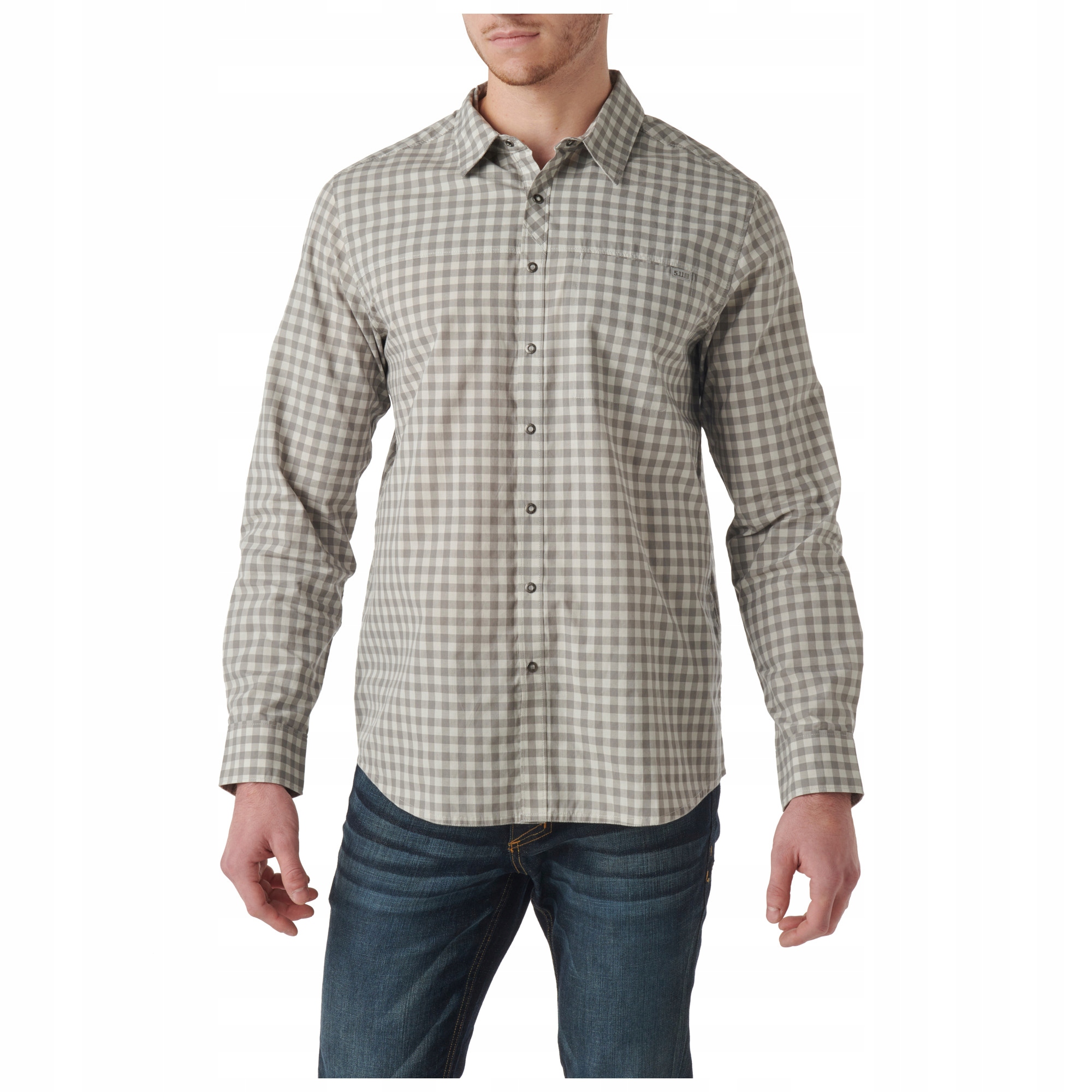 5.11 5.11 Košile Echo L/s Cinder Check S 72494
