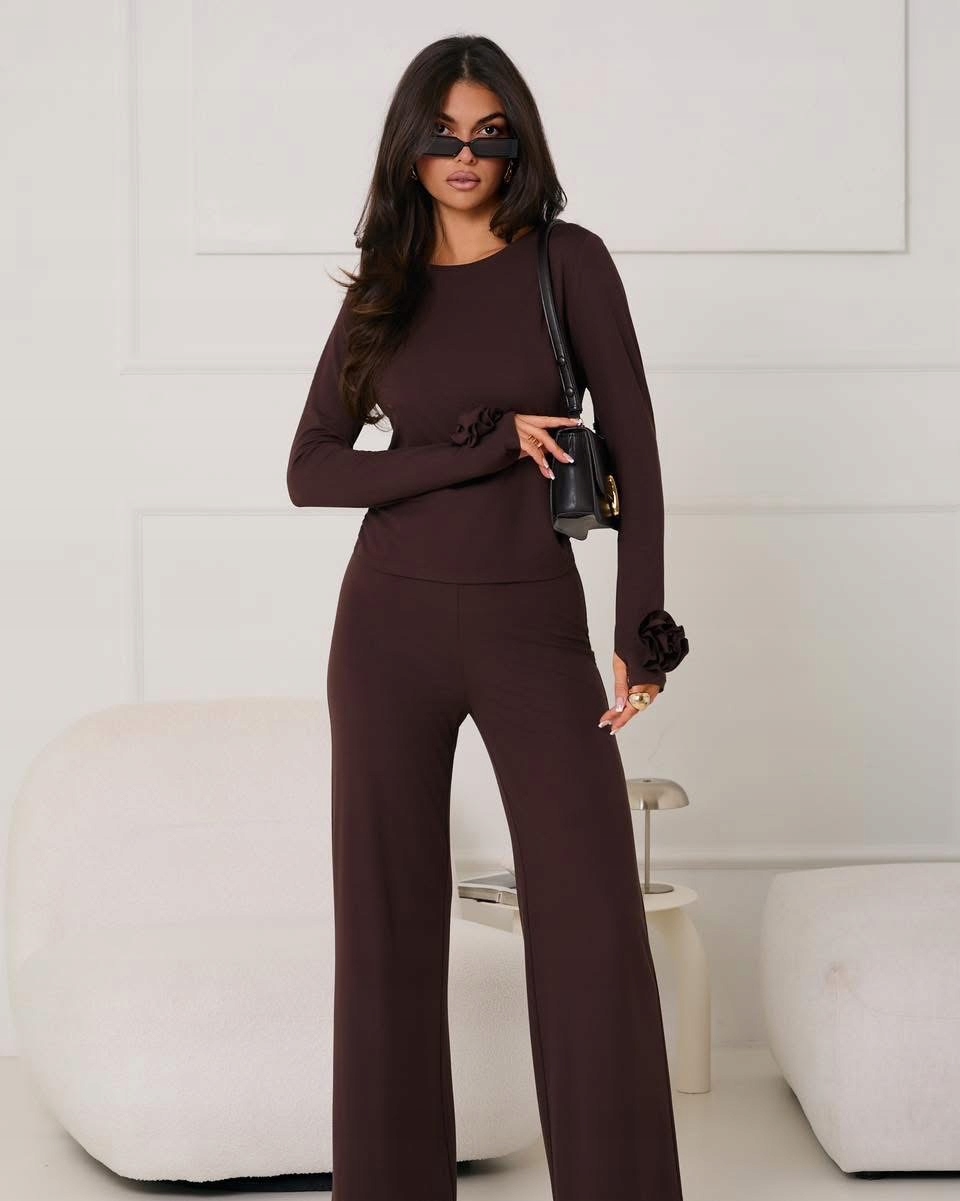 Dámské kalhoty Béžové Velikost S Polský Výrobce