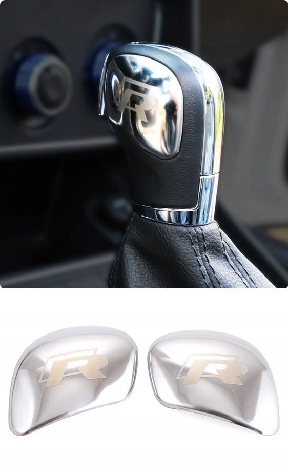 R LINE EMBLEMAT GAŁKA ZMIANY BIEGÓW ARTEON TIGUAN