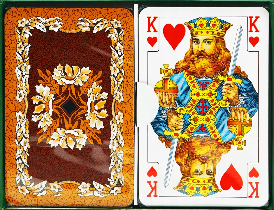 KARTY DO GRY PIATNIK STANDARD LIŚCIE DĘBU