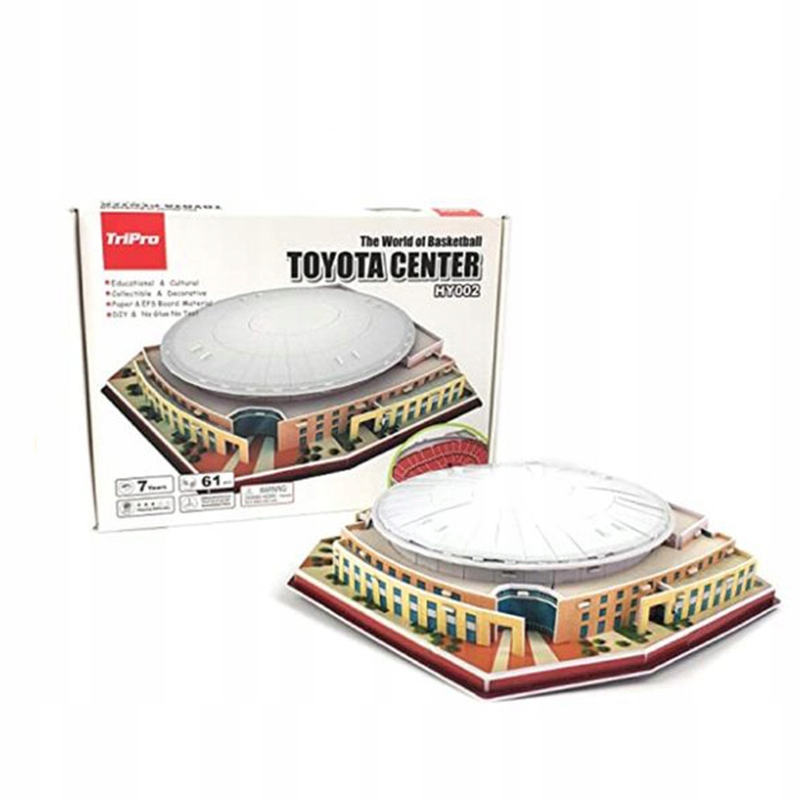 Arena HOUSTON ROCKETS Toyota Center Puzzle 3D