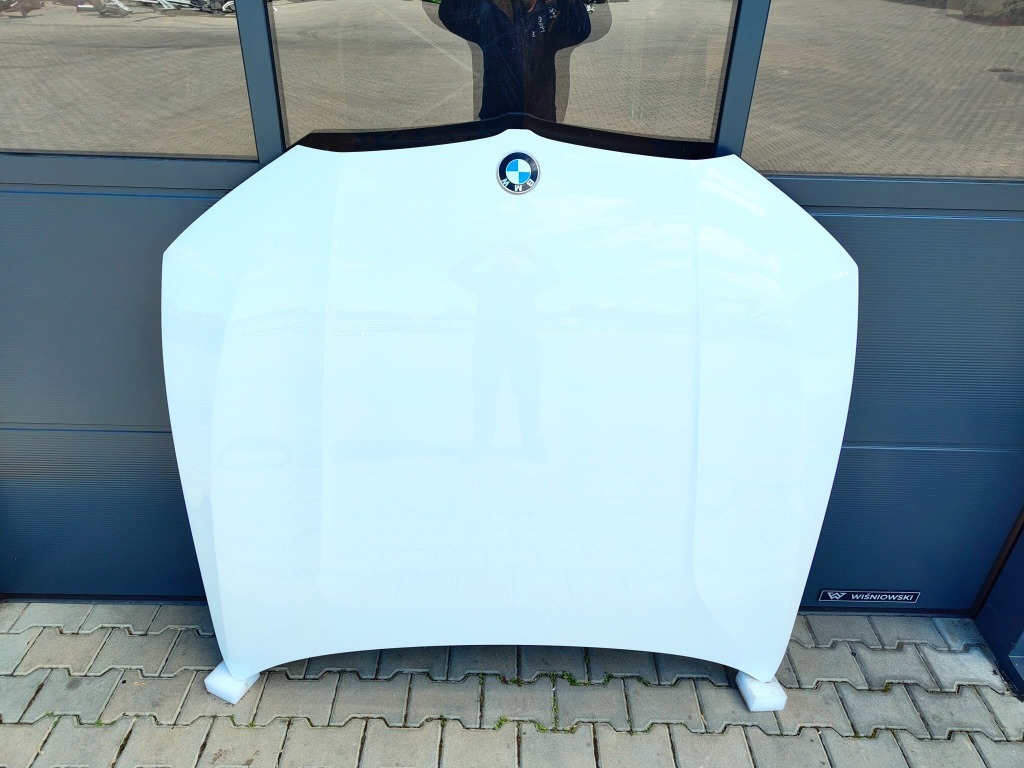 BMW 3 G20 G21 MASKA POKRYWA SILNIKA KOLOR A300 ALPINWEISS