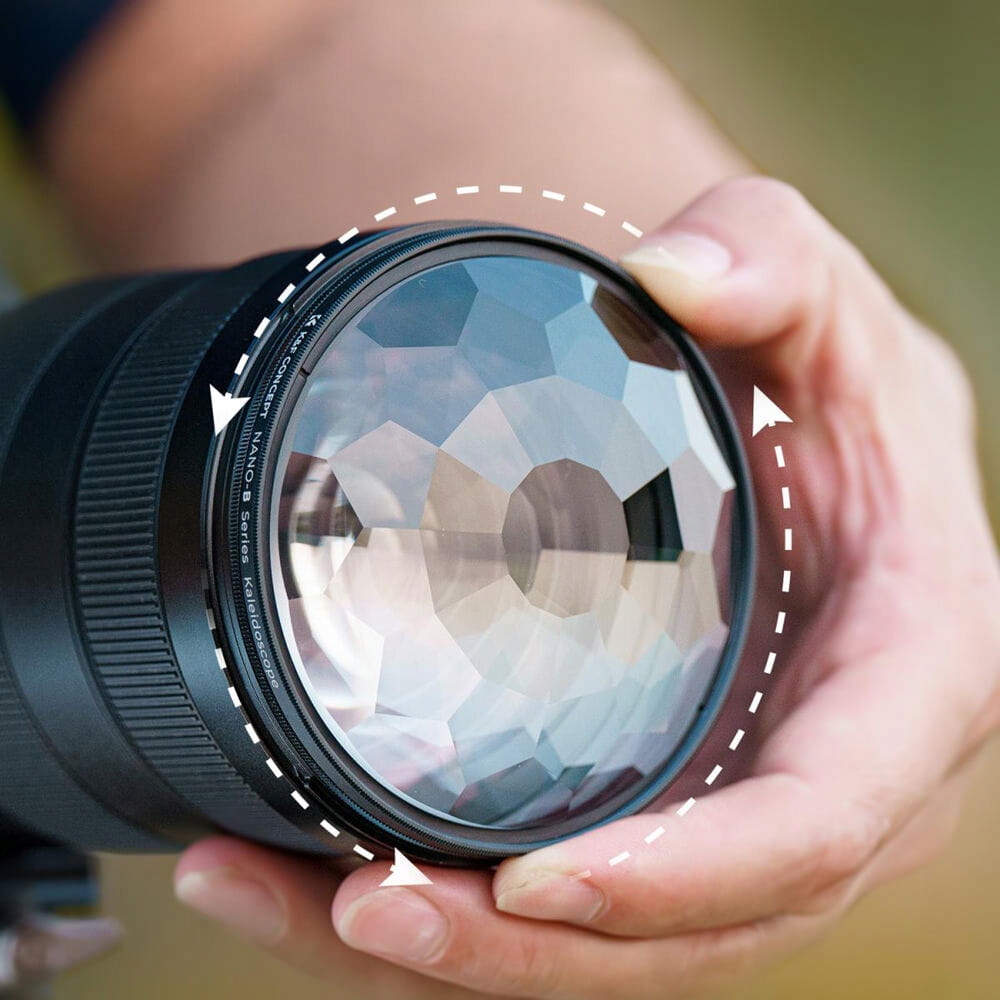 FILTR EFEKTOWY KF CONCEPT 67mm KALEIDOSCOPE EFEKT KALEJDOSKOPU Marka K&F Concept