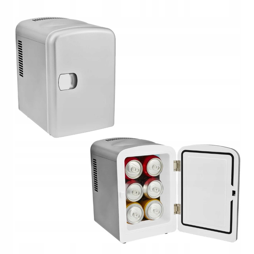Malá mini lednička 4 litry 6 plechovek 12/230V