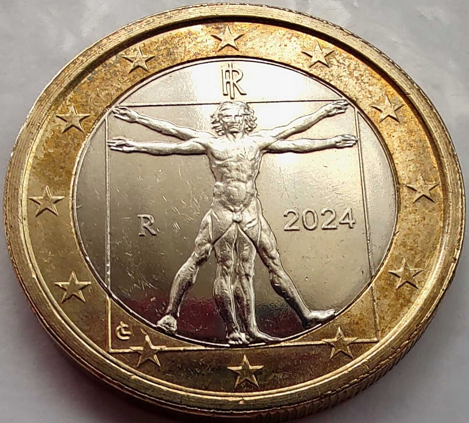 4903 - Włochy 1 euro, 2024