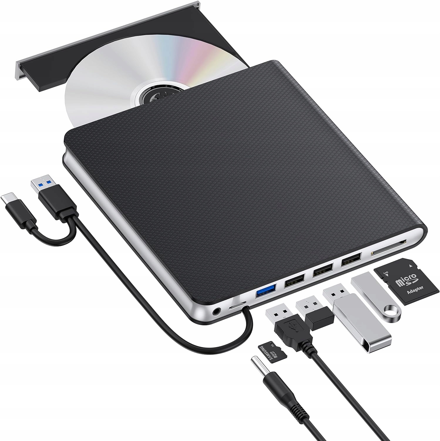 Nagrywarka CD (combo z DVD) zewnętrzna Kadlun SY-910