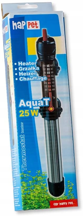 

Grzałka Do Akwarium Z Termostatem 25W 10-25 L
