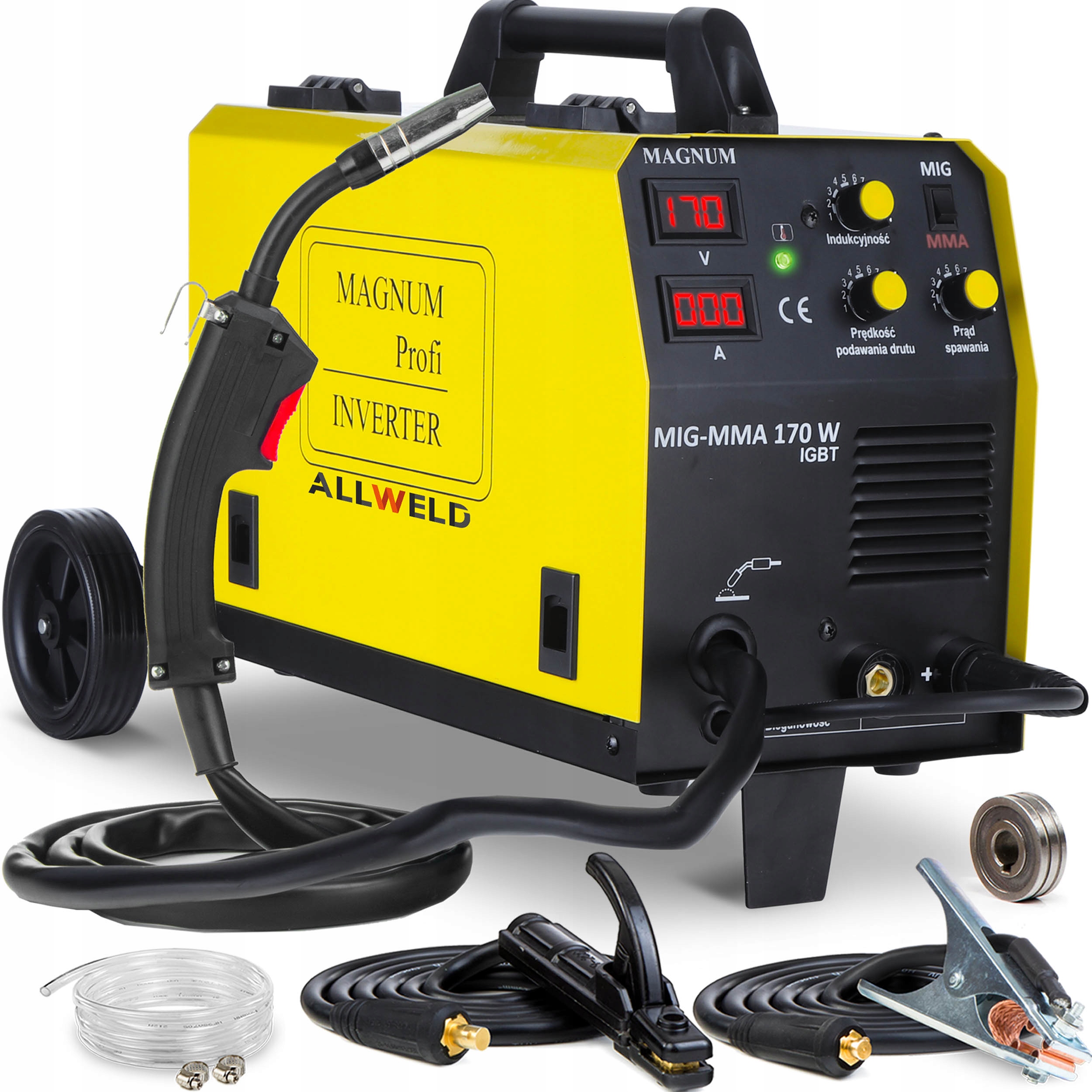 Poloautomatický Svařovací Stroj Magnum Mig 170W Mag Mma Alu Igbt Flux Igbt 230V 160A