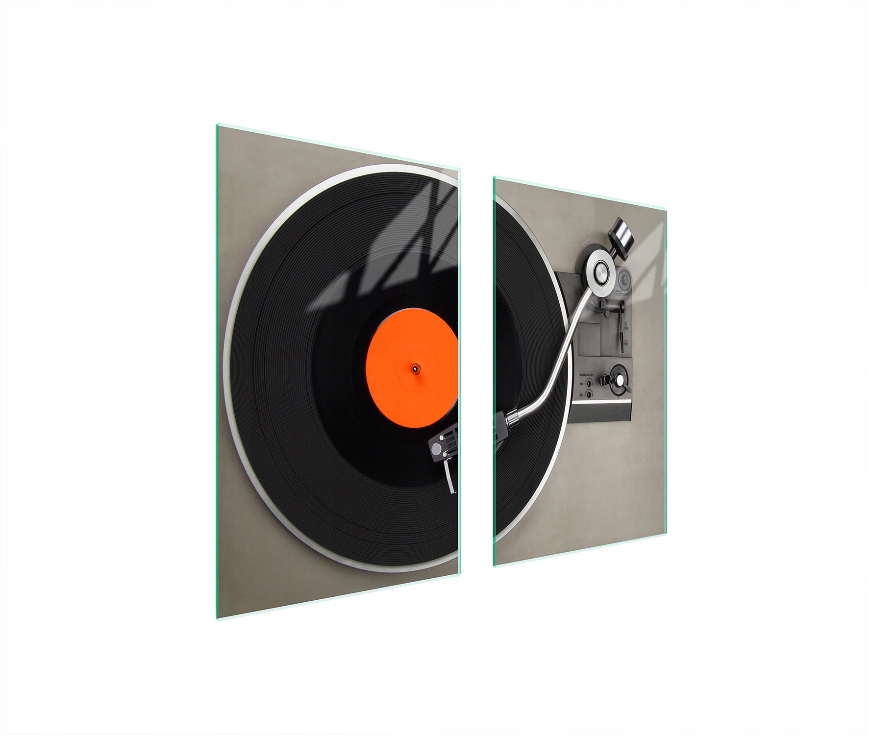 Ochranná skleněná deska na sporák 75x52 Tvrzený vinyl Indukce 7v1
