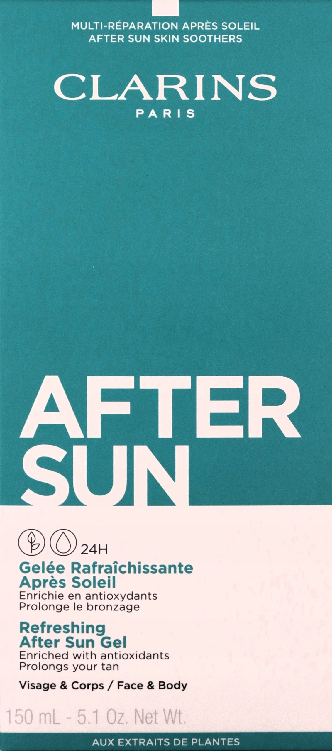 CLARINS AFTER SUN REFRESHING GEL 150 ML