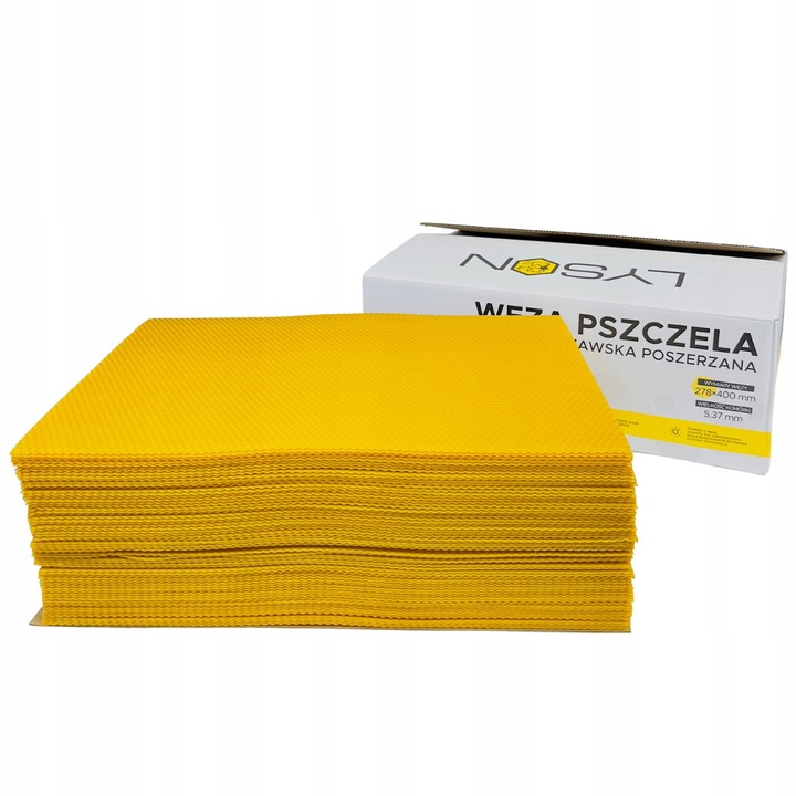 

Węza Warszawska Poszerzana 5kg Wosk pszczeli