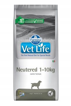 Levně Vet Life Natural Dog Neutered 1-10kg 2kg
