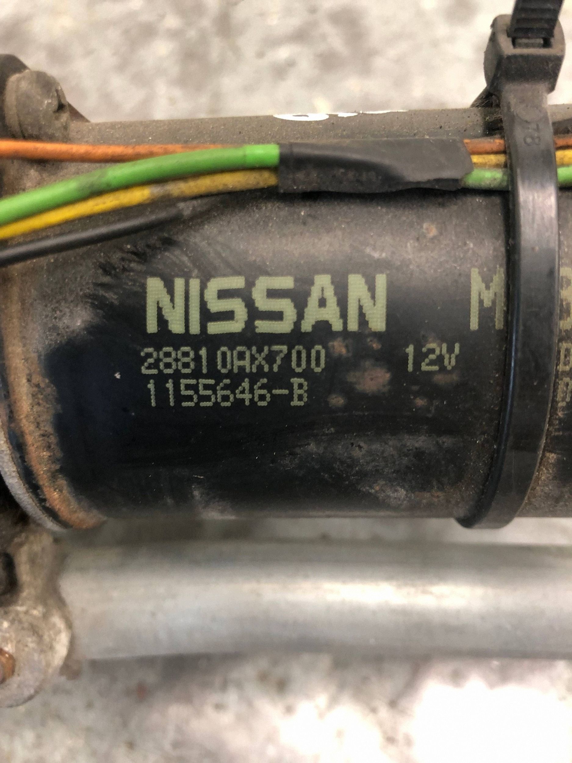 Wischergestänge NISSAN MICRA K12 1155646