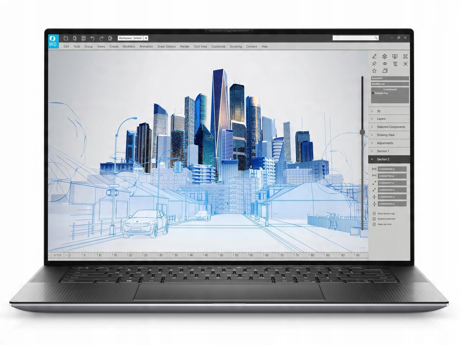 

Dell Precision 5550 i7-10850H 64GB 1TB T1000 Uhd