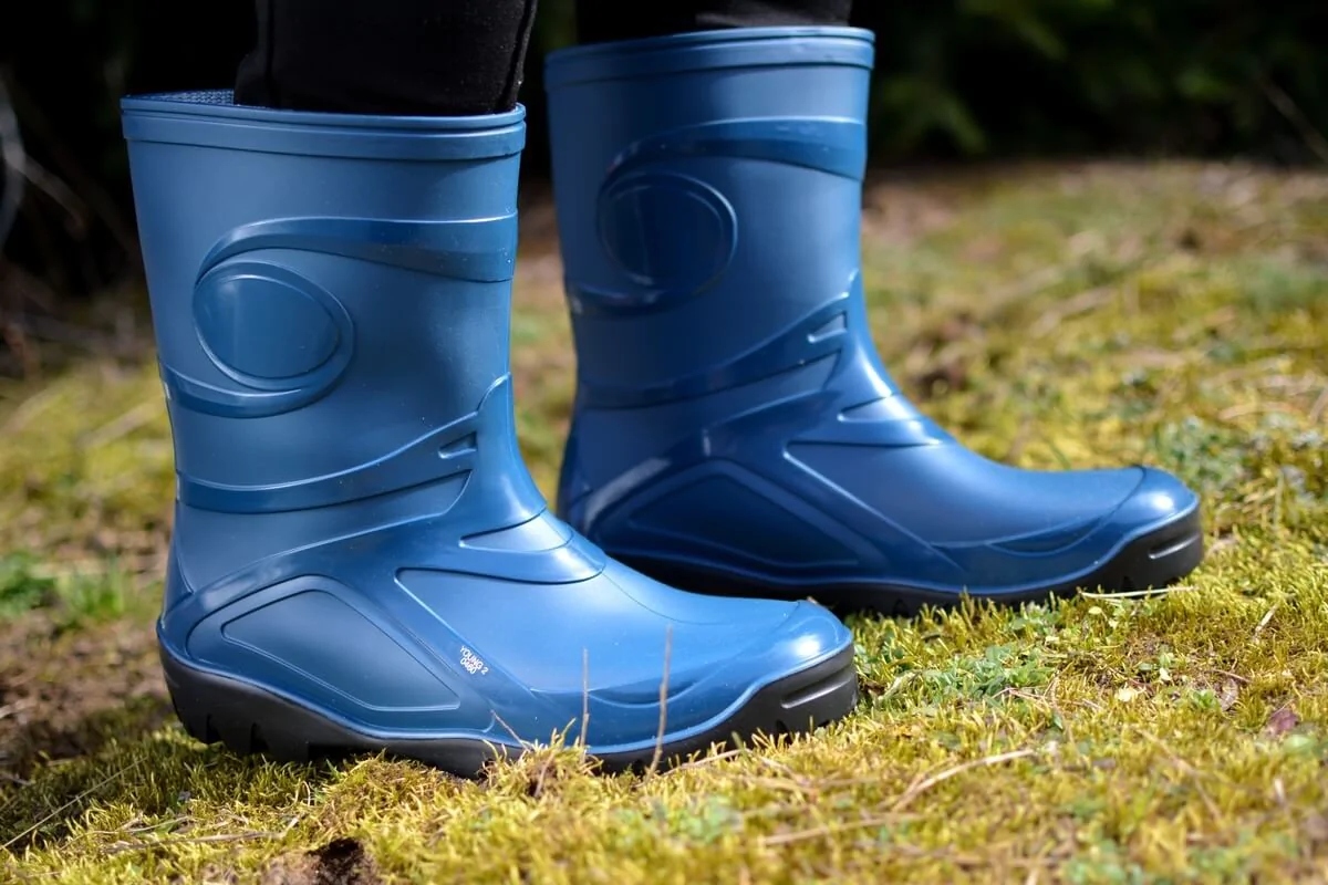 Polskie Kalosze Demar Young Niebieskie 42 Materiał wkładki inny