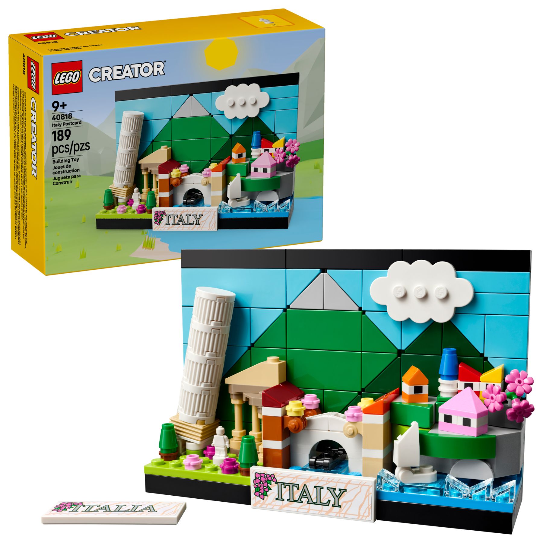 Lego 40818 Pohlednice z Itálie Stavebnice Originální Nové Itálie