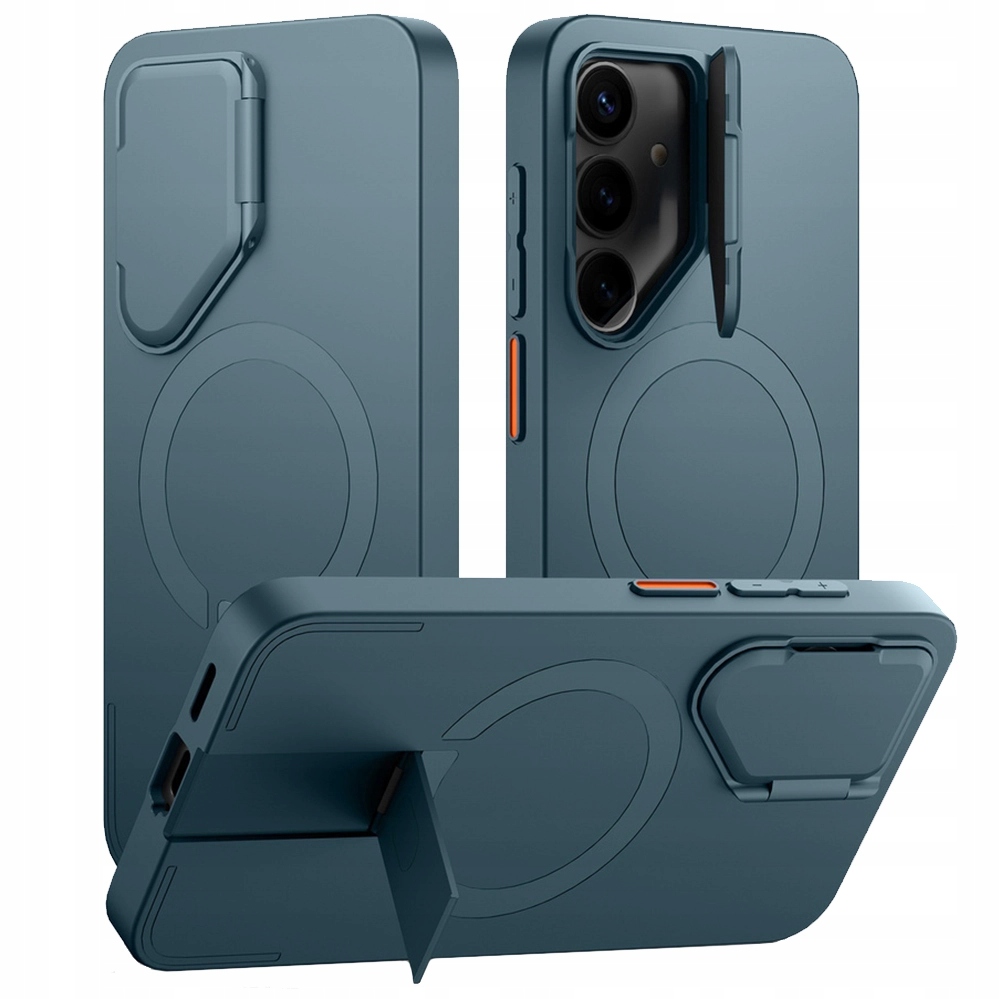 Pouzdro Suritch pro Galaxy S25+ Plus ochrana fotoaparátu pro MagSafe stojánek na pouzdro