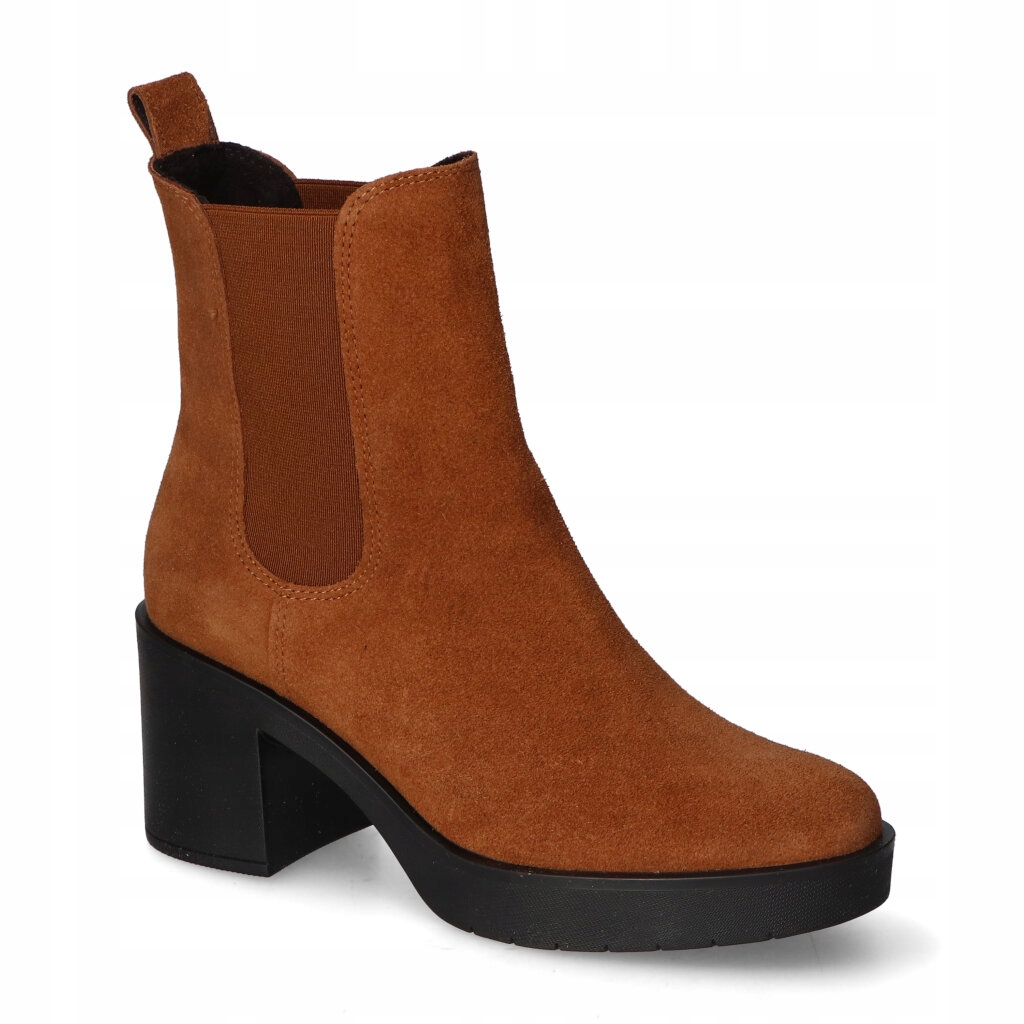 Kotníkové Boty Ryłko 5PY75_X_6TB Rude semiš 37