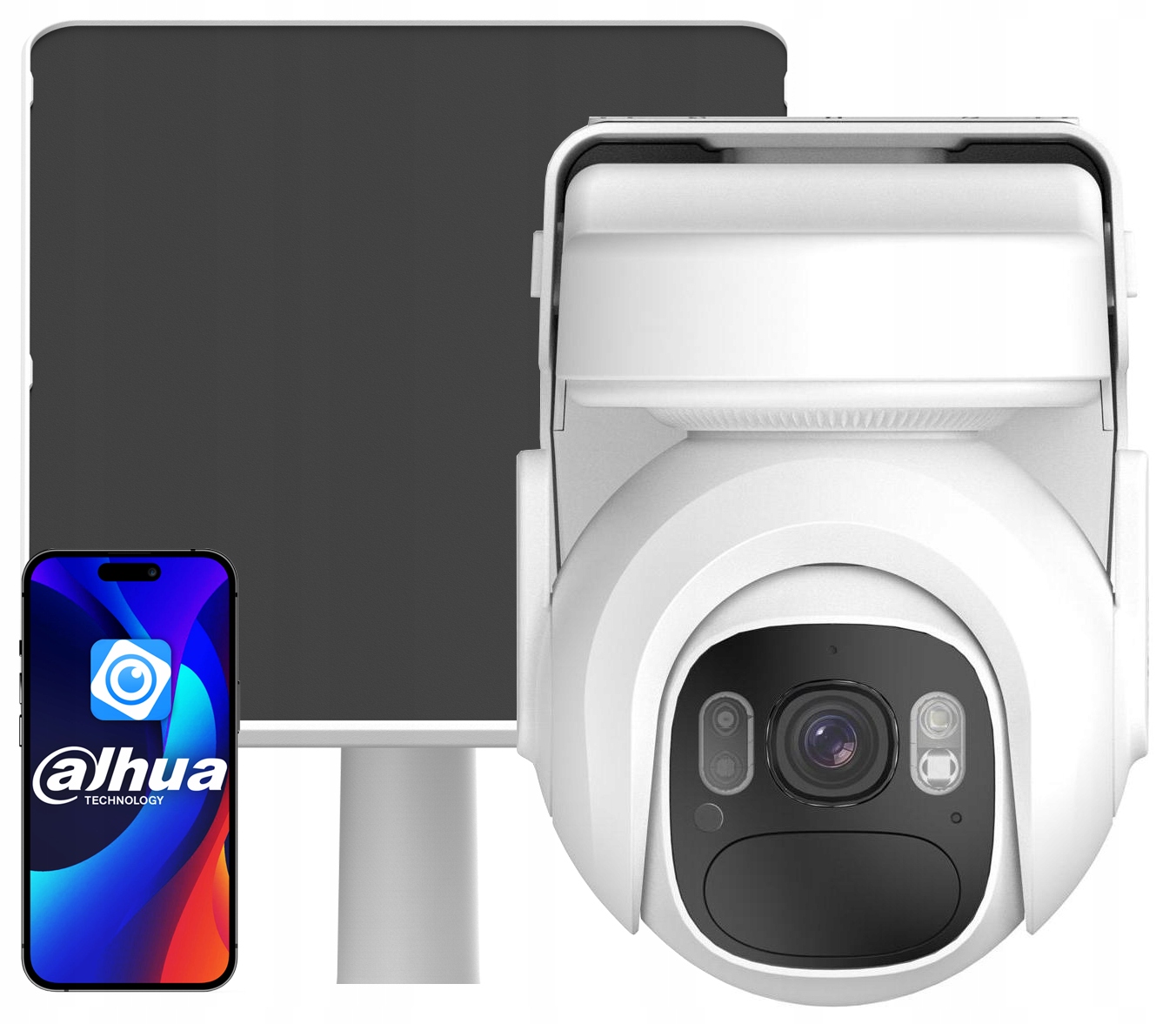 Otočná Kamera Lte 4G Dahua BP4A-4G 4MPX S Pvc Panelom A Batériou