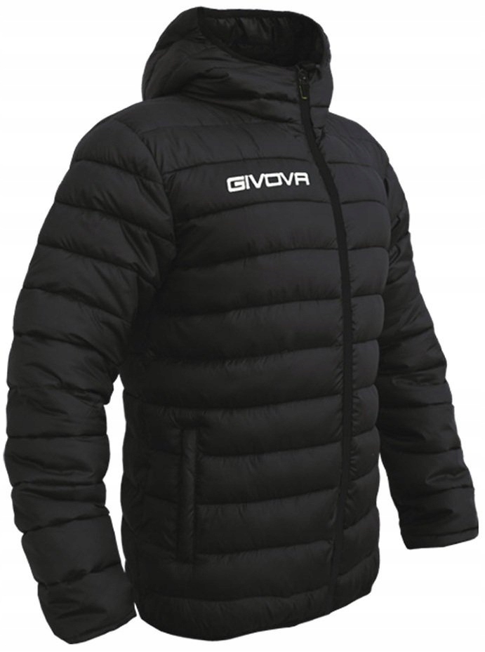 Givova Sportovní Prošívaná Bunda S Kapucí, velikost Xs