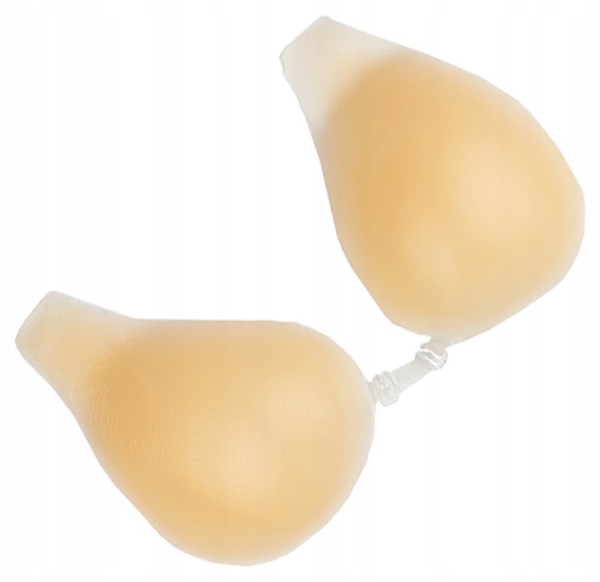 

Cups Nude XL Silikonowe Nakładki Push Up Głęboki D
