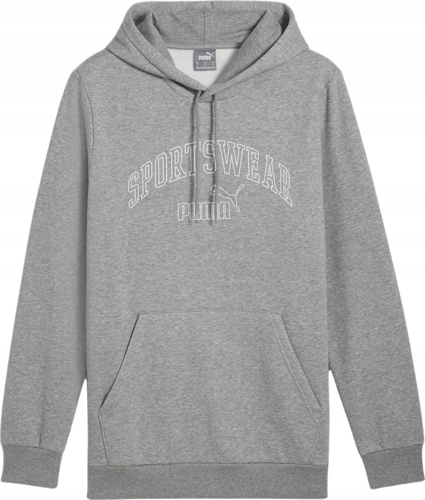 Pánská Mikina Puma Ess+ Logo Lab Gradient Hoodie Fl Šedá 681775 03 vel. S