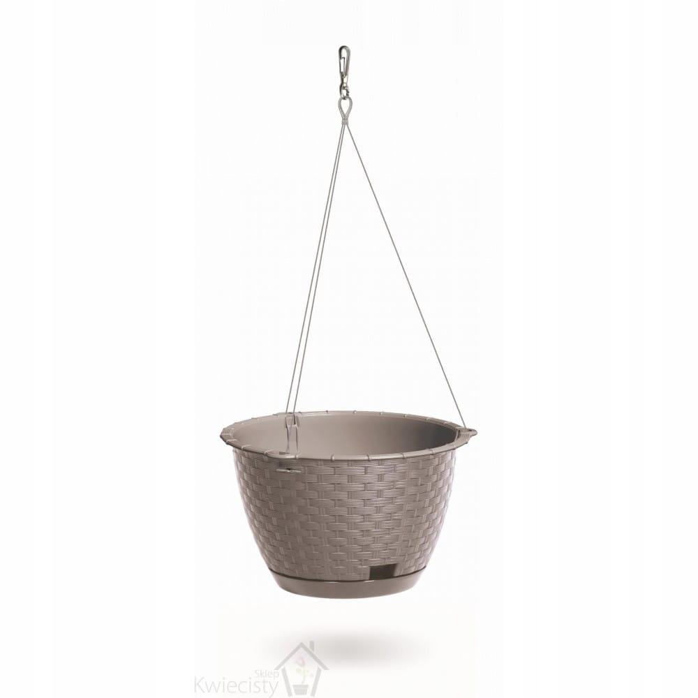

Doniczka Ratolla 22 cm wisząca mocca