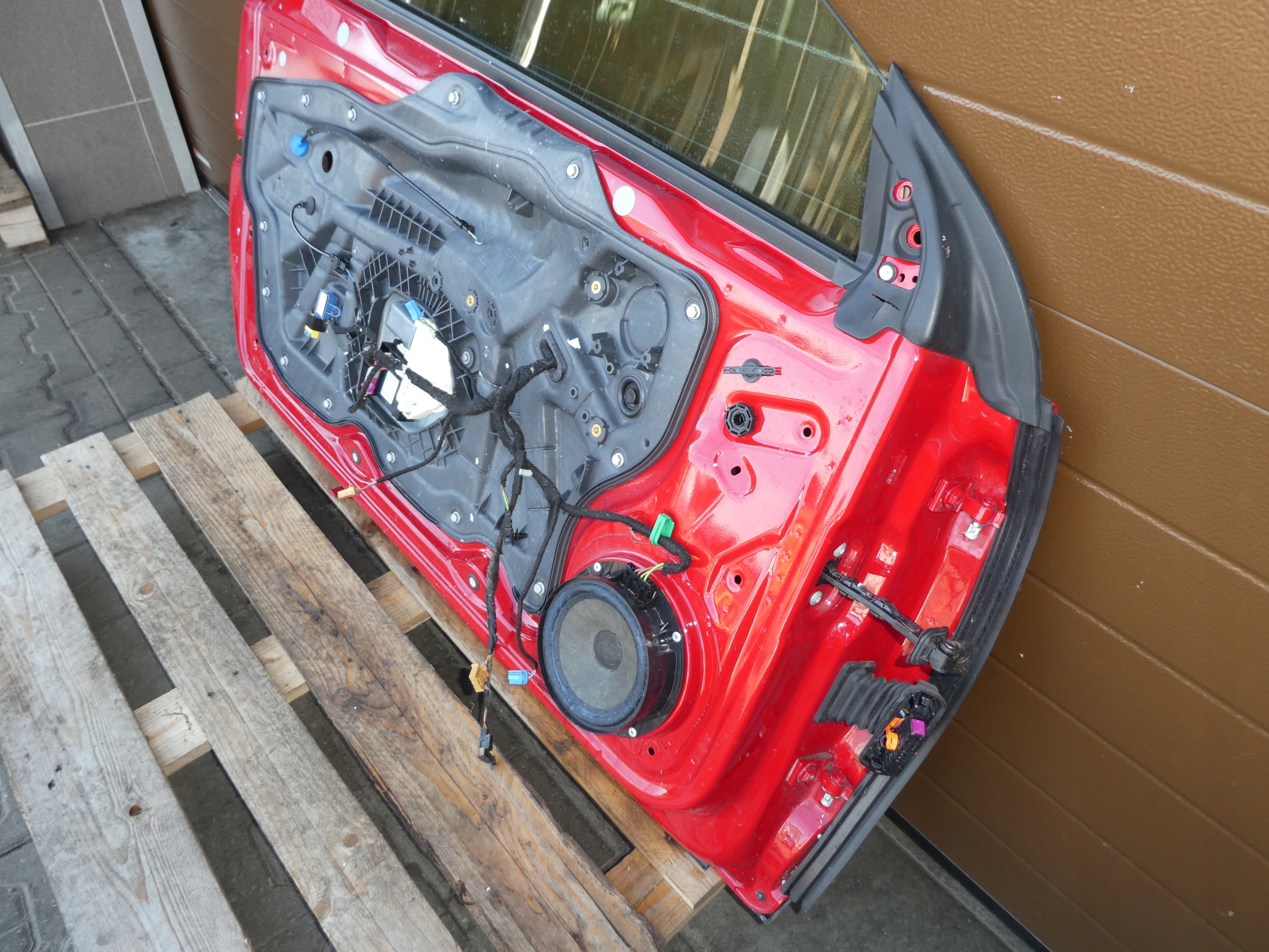 PORTIÈRE GAUCHE AVANT COMPLETS VW SCIROCCO ROUGE