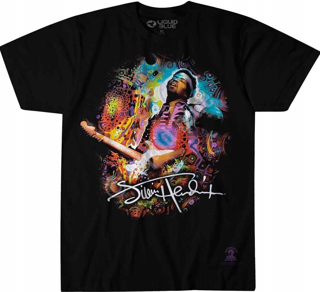 Jimi Hendrix Angel Liquid Blue L