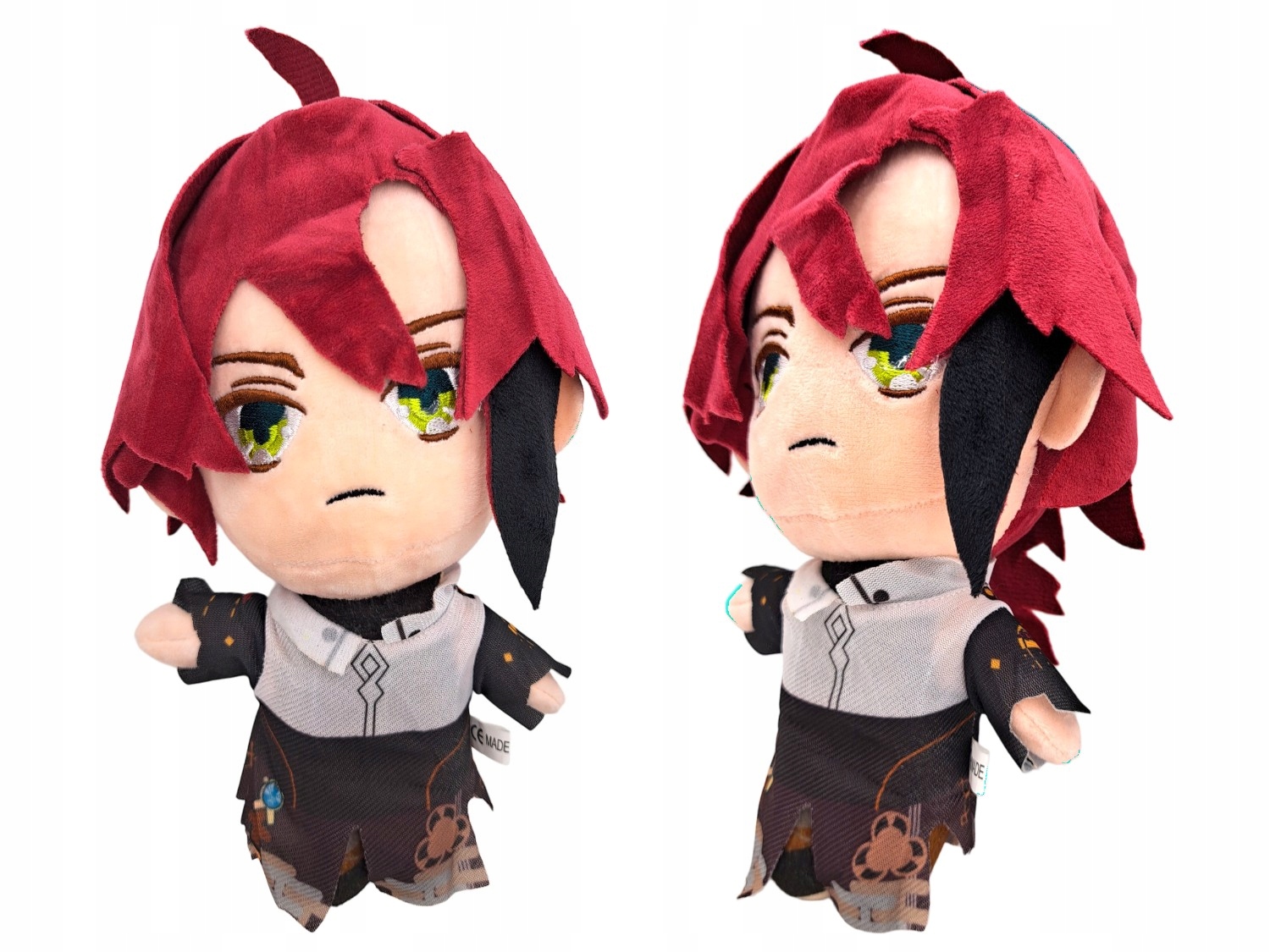 MASKOTKA ANIME Diluc Kaeya PLUSZAK LALKA pdstać z gry Genshin Impact 20 cm Certyfikaty, opinie, atesty CE