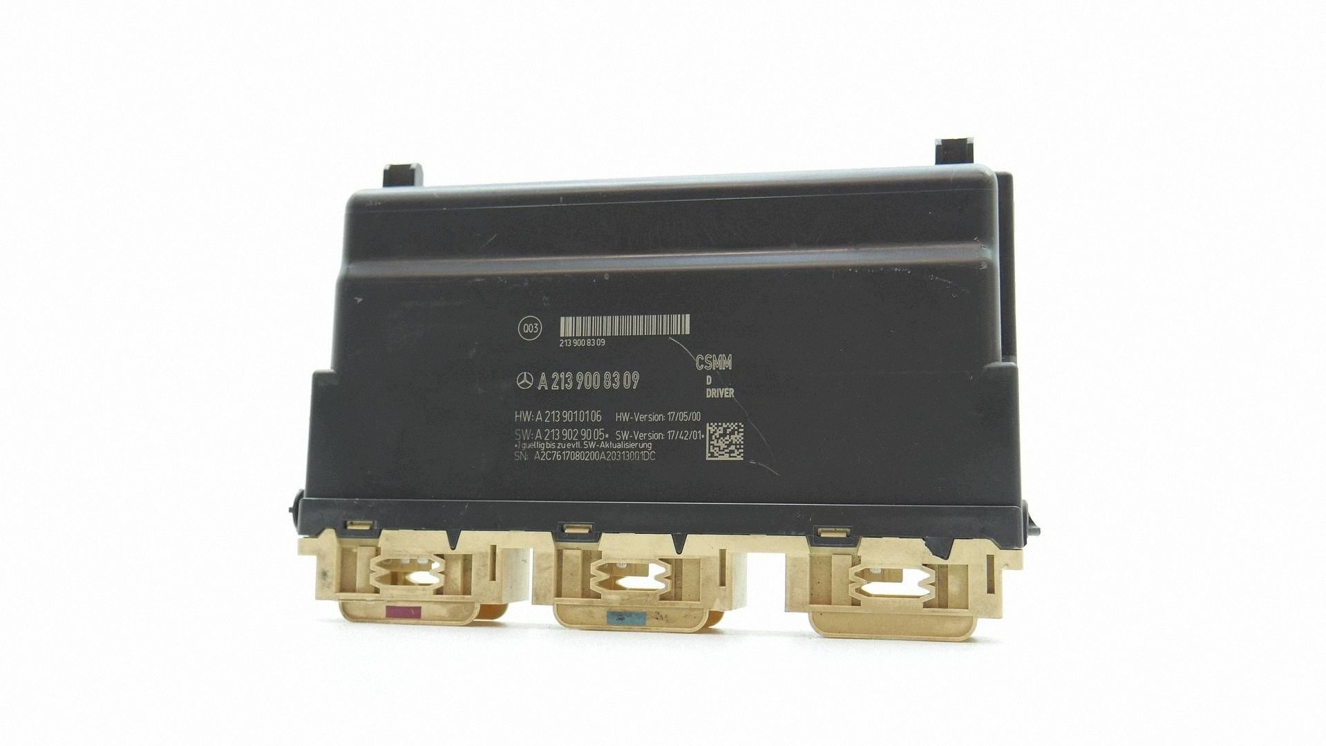 Mercedes-Benz E W213 module control unit seat A2139008309