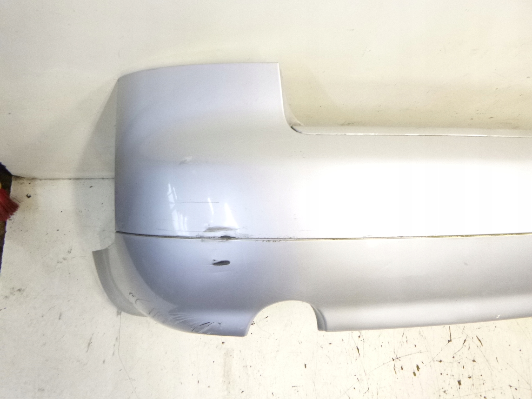 bumper rear Audi A4 B6 LY7W sedan 2003r. SREBNY