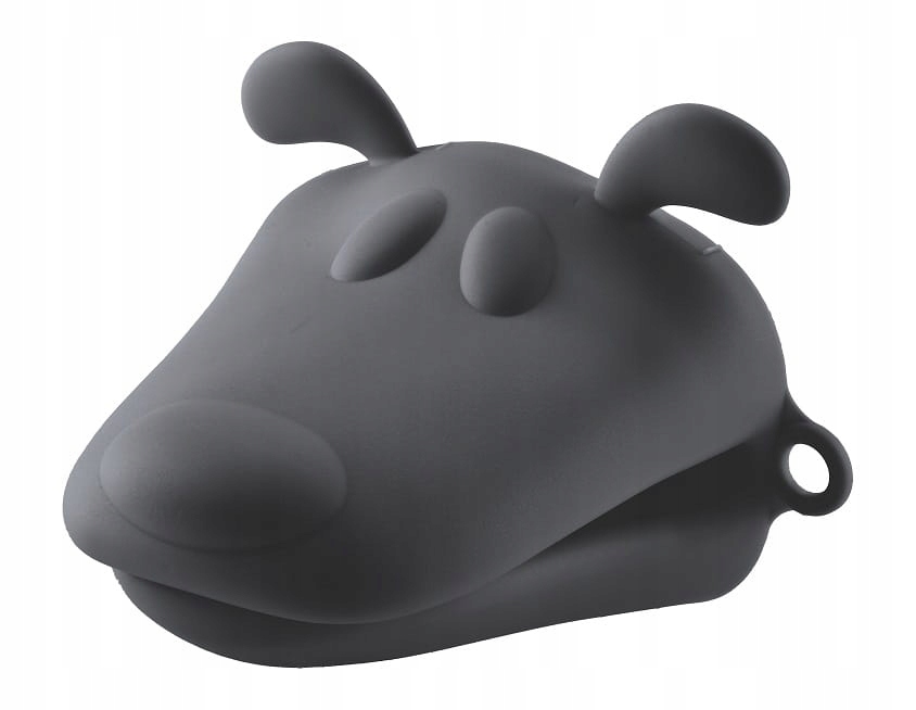 

Łapka silikonowa piesek antracyt chwytak rękawica