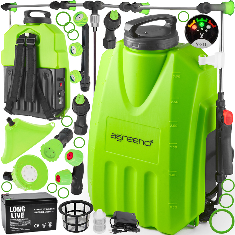 Elektrický Tlakový Akumulátorový Postřikovač 12 L AG0353