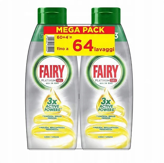 

Fairy żel do zmywarki 2x650 ml