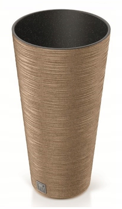 

Doniczka Plastikowa Nowoczesna Jasny Brąz 25CM