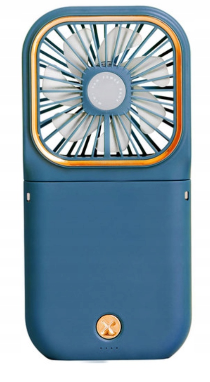 Mini wentylator F30 kolor różowy pudrowy